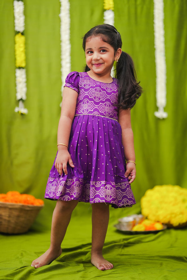 IMD - Pravya Violet Frock mini