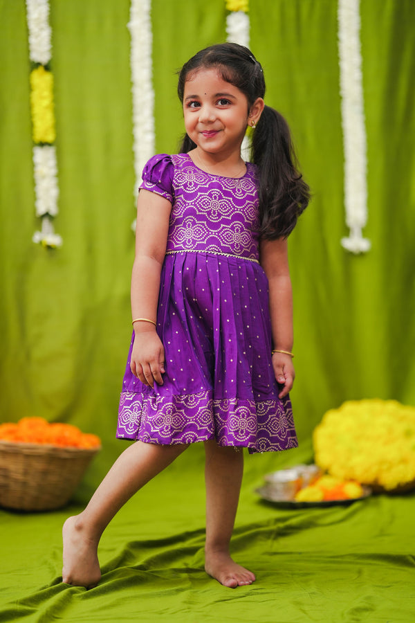 IMD - Pravya Violet Frock mini