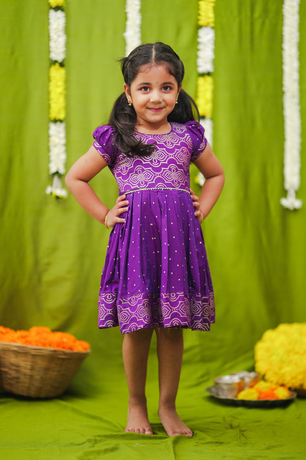IMD - Pravya Violet Frock mini