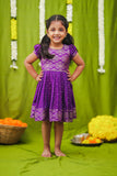 Pravya Violet Frock mini