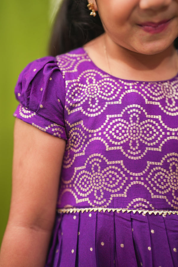 IMD - Pravya Violet Frock mini