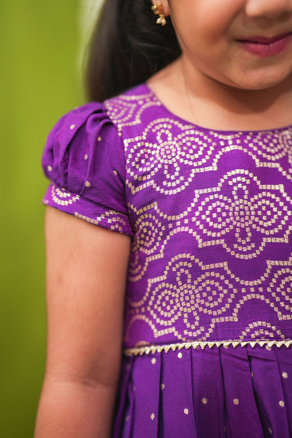 IMD - Pravya Violet Frock mini