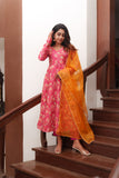 Nisha Pink Kurti Set