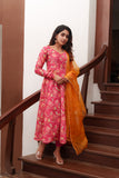 Nisha Pink Kurti Set