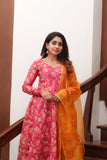 Nisha Pink Kurti Set