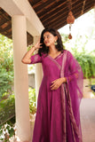 Anjana Magenta Dress