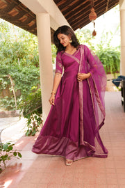 Anjana Magenta Dress