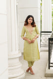 Abhinaya Mint Green Kurti Set