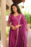 Anjana Magenta Dress