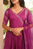 Anjana Magenta Dress