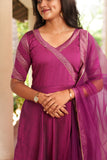 Anjana Magenta Dress