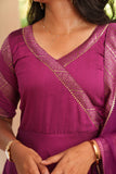 Anjana Magenta Dress