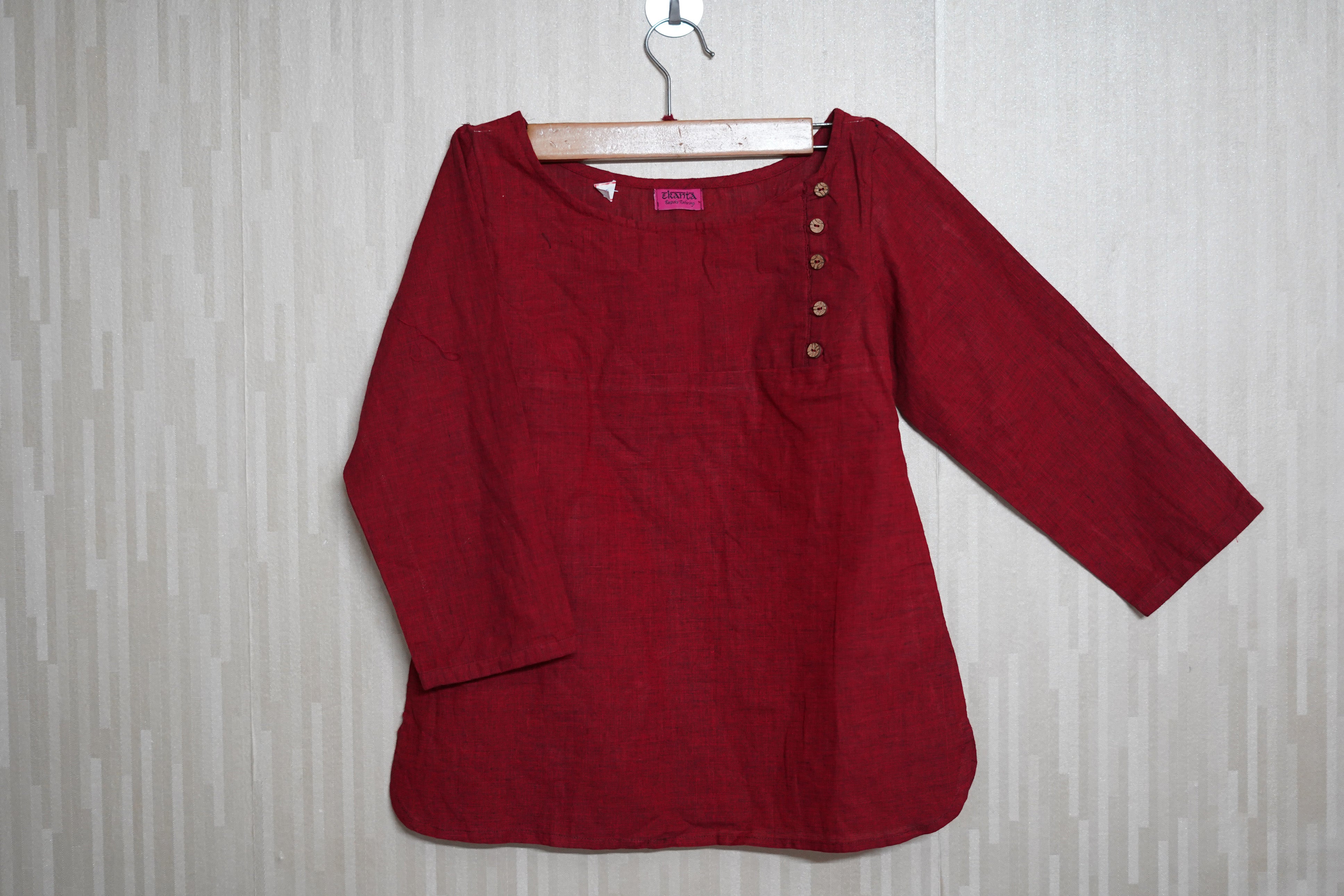 *1 GRG - Red Cotton Tunic
