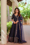 Anjana Navy Dress