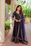 Anjana Navy Dress