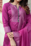 Mithra Magenta Kurti Set