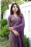 Ananya Violet Kurti Set