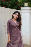 Ananya Violet Kurti Set