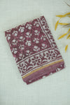 Mauve Chettinad Cotton Saree