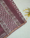 Mauve Chettinad Cotton Saree