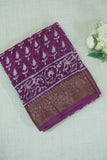 Purple Chettinad Cotton Saree