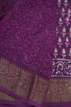 Purple Chettinad Cotton Saree