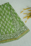 Green Printed Chettinad Cotton Saree