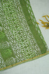 Green Printed Chettinad Cotton Saree
