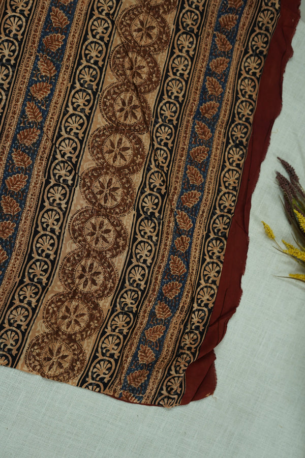 Brown Chettinad Cotton Saree