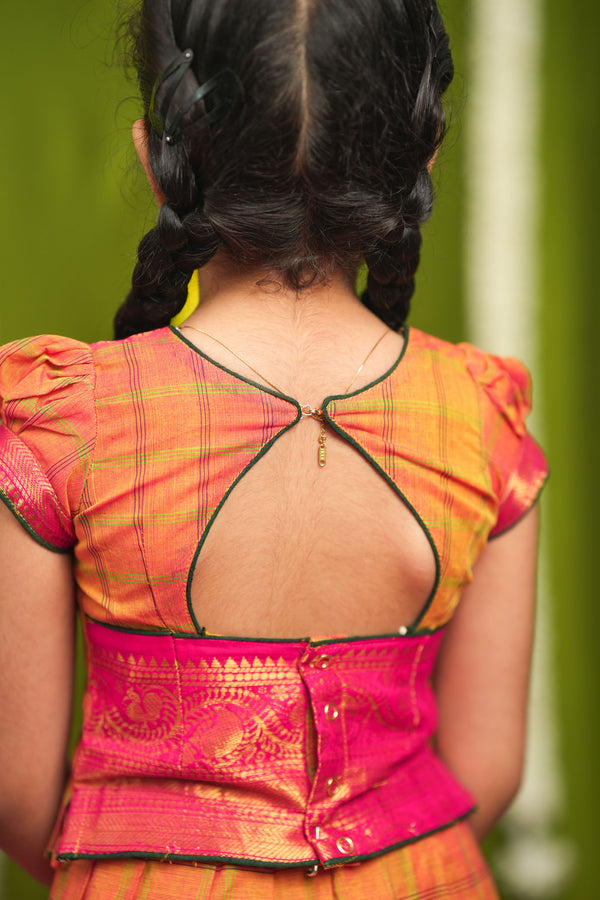 IMD - Samaira Yellow Lehenga Mini (Set of 2)