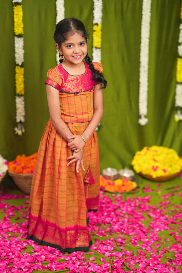 IMD - Samaira Yellow Lehenga Mini (Set of 2)