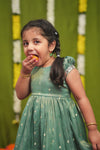 Charita Pastel green Frock Mini