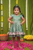 Charita Pastel green Frock Mini
