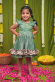 Charita Pastel green Frock Mini