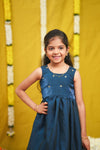 Mrinalini Blue Frock Mini