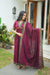 Avanti Maroon Anarkali Kurta Set