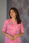 Kamali Pink Kurti Set