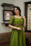 Suhasini Green Maxi Dress