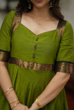 Suhasini Green Maxi Dress