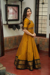 Suhasini Mustard Maxi Dress