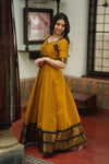 Suhasini Mustard Maxi Dress