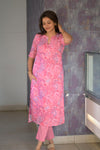 Kamali Pink Kurti Set