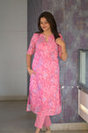 Kamali Pink Kurti Set