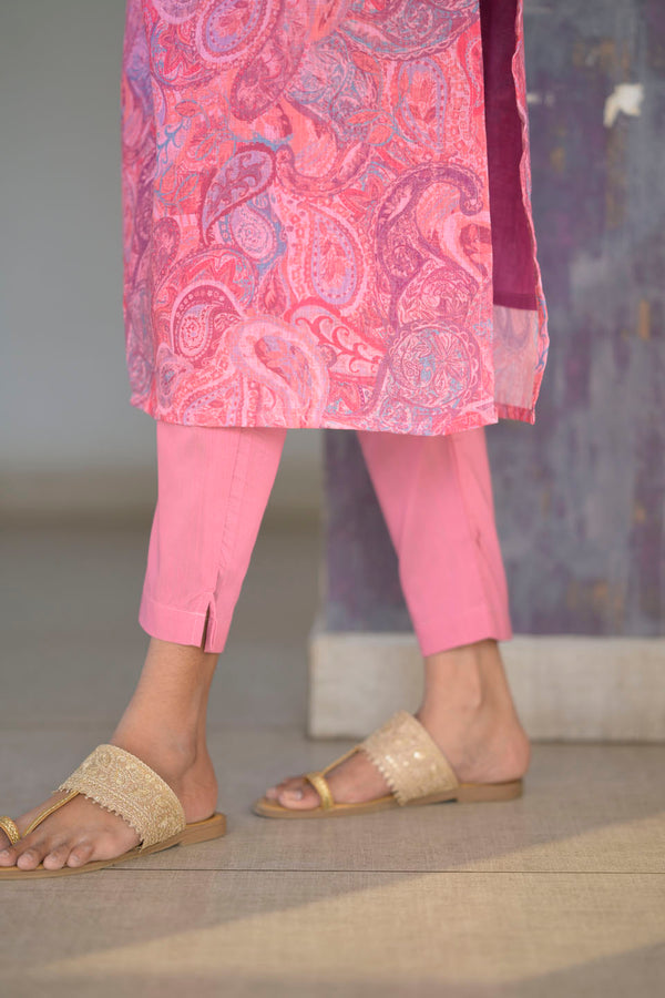 Kamali Pink Kurti Set