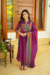 Vanika Magenta Mom & Me Set