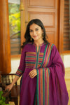 Vanika Magenta Mom & Me Set