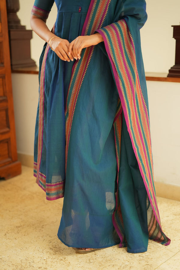 Geetanjali Teal Mom & Me Set