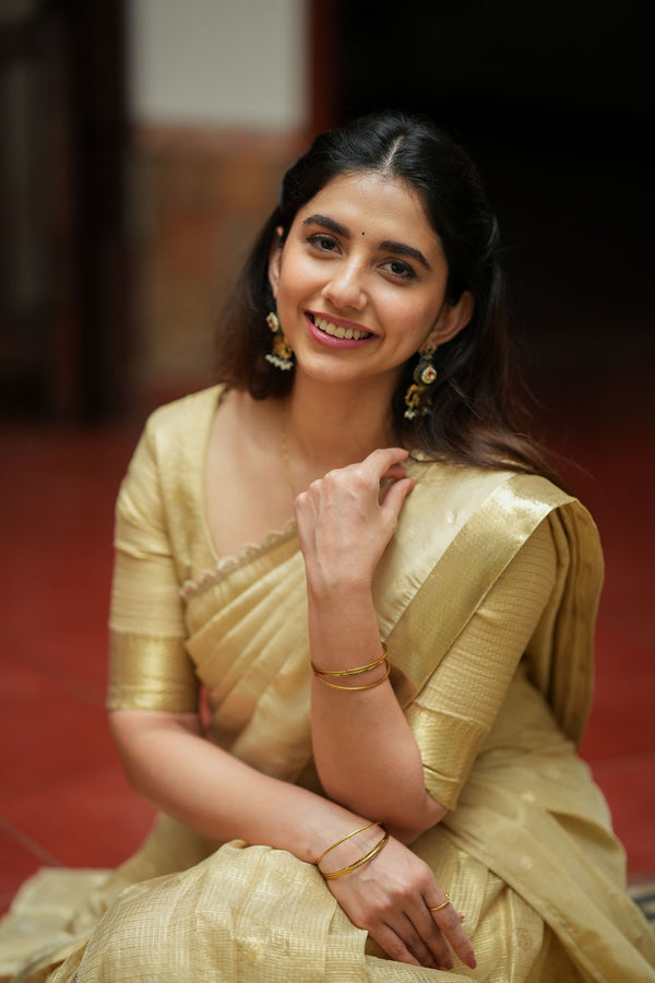 Sarasvati Gold Halfsaree