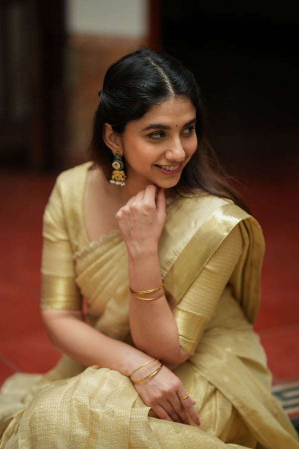 Sarasvati Gold Halfsaree