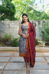 Prathana Teal & Maroon Mom & Me